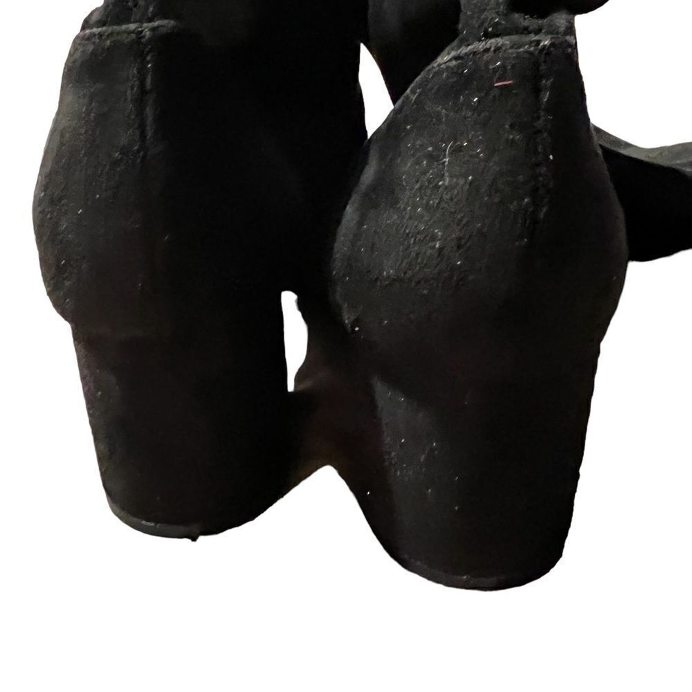 Over the knee vegan suede boots - Picture 3 of 4